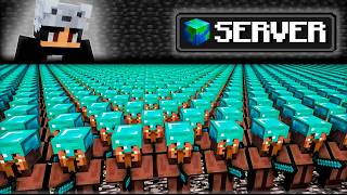 Me infiltré en el SERVIDOR más PELIGROSO de los aldeanos en Minecraft!