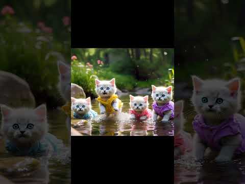 kittens hiking on weekend #cat #poorcat #ai #kitten #catlover #meaw