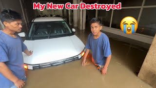 Our New Car is Destroyed 😢 Flood in Nepal | Creta Facelift 2024 #nepalfloods
