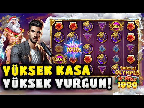 SLOT OYUNLARI💥GATES OF OLYMPUS XMAS 1000X💥YÜKSEK KASA YÜKSEK VURGUN! #slot #slotoyunları #casino