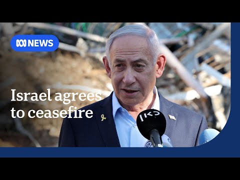 YouTube video thumbnail: Israel Confirms Ceasefire With Iran