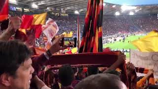 Roma-Liverpool || Forza Roma Forza Lupi || Curva Sud