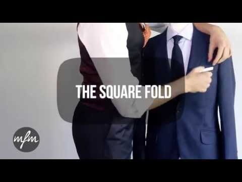 How To Fold A Pocket Square | 4 Simple But Stylish Pocket Square Folds