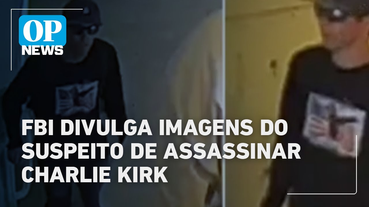 FBI divulga imagens do suspeito de assassinar Charlie Kirk | O POVO News