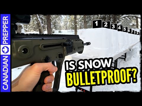 Is Snow Bulletproof? Surprising Results!