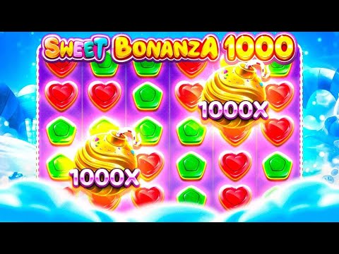 🍭 SWEET BONANZA 1000 🍭 BONANZA DÜNYA REKORU KIRDIK BÜYÜK RİSK BÜYÜK VURGUN BİG 3000X #slotoyunları