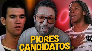 OS PIORES CANDIDATOS DO PROGRAMA ÍDOLOS ( DUVIDO VOCÊ NÃO SENTIR VERGONHA ALHEIA 👍 )