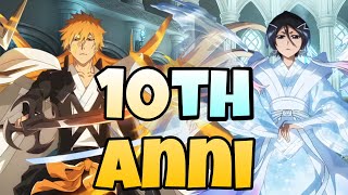 Ichigo & Rukia Together For 10th Anniversary - Bleach Brave Souls