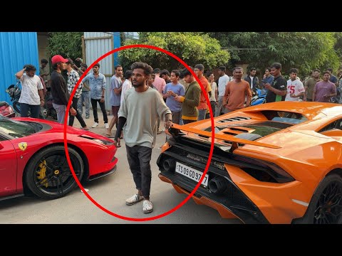 SUPERCARS MADNESS | Public Reaction | INDIA 🇮🇳