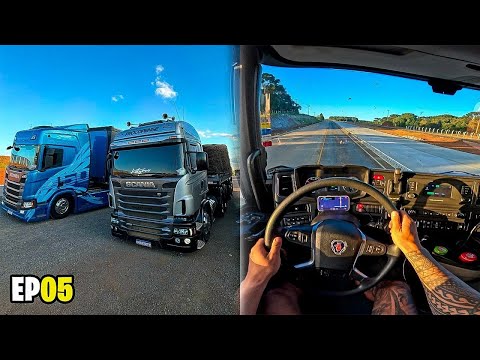 SAINDO CARREGADO DE BATATA NO COMBOIO 😱 MUITO PESADO EP5