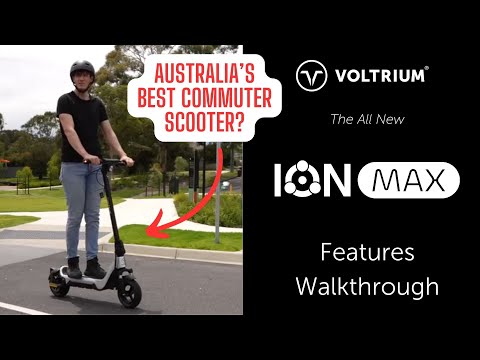 Voltrium Ion Max - Australia's Best Commuter Electric Scooter?