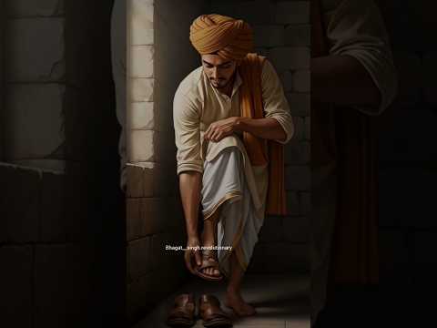 *"Bhagat singh : ने फांसी से पहले अपने जूते क्यों उतारे..?🔥👞//Subscribe//#shorts #bhagatsingh #viral