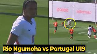 Rio Ngumoha shines in England U19 vs Portugal U19