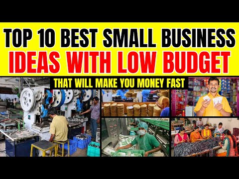 Top 10 Best Small Business Ideas with Low Budget  - That Will Make You Money Fast