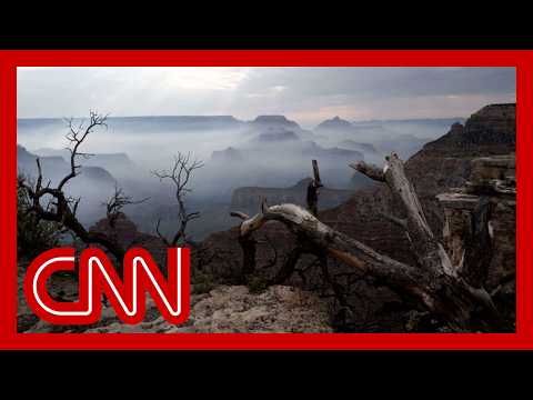 Crews battle wildfire along Grand Canyon North Rim