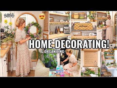 *SPRING* HOME DECORATING & ORGANIZATION IDEAS!!😍 DECORATE WITH ME | ORGANIZING & CLEANING MOTIVATION