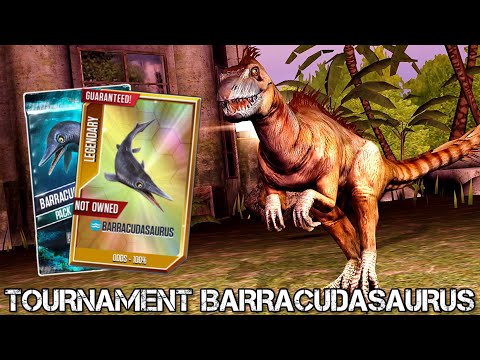 Jurassic World: The Game EP519 TOURNAMENT BARRACUDASAURUS