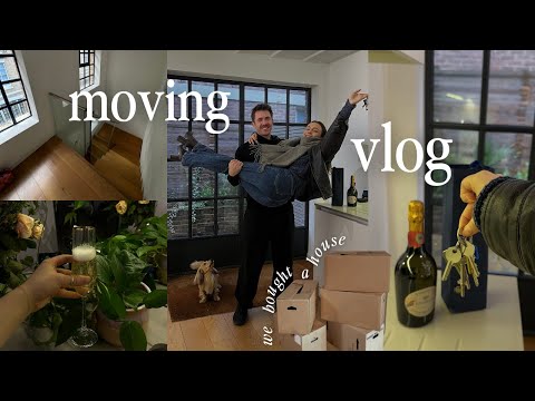 WE BOUGHT A HOUSE 🏡 | moving vlog, packing, empty house tour in london 📦