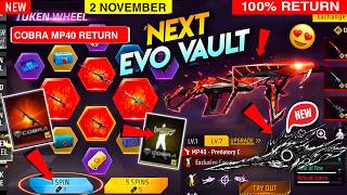 COBRA MP40💥 Next Evo Voult Event Free Fire🤯💯| free fire new event| ff new event| new event free fire