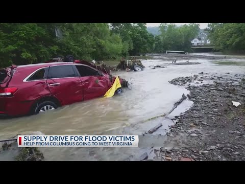 YouTube video thumbnail: Central Ohioans Helping Those Affected by West Virginia Flooding