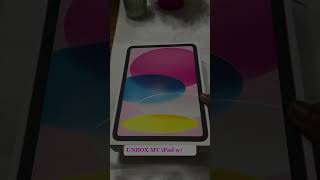 Unboxing My Pink Ipad 10th Generation✨💗#shorts #unboxing #ipad #foryou #foryoupage
