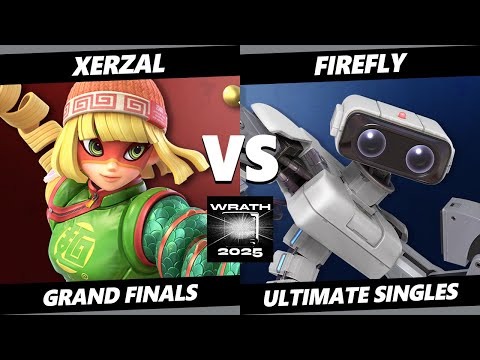 Wrath 2025 GRAND FINALS - Xerzal (Min Min) Vs. firefly (ROB) Smash Ultimate - SSBU