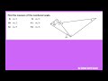 Angle Relationships and Theorems