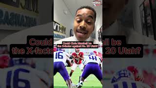 Could Chris Marshall be Arkansas' X-Factor against (20) Utah?