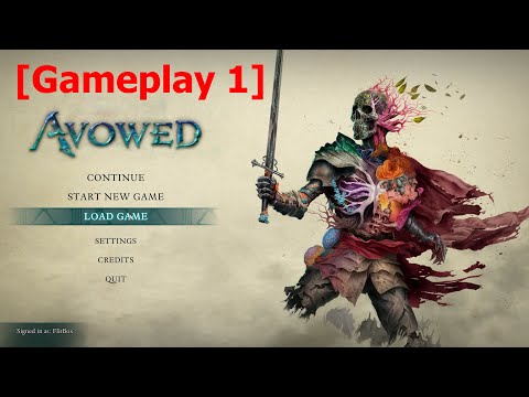 Avowed | Gameplay 1 (4K - 60 FPS) | Horror #gaming #gamingvideos #videogame #fun #funvideo