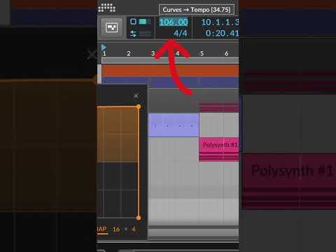 Customize your grooves with Bitwig's LFO MSEG