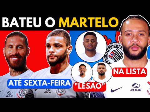 🚨🚨 DECISÃO TOMADA SOBRE NOVA CHEGADA! DUPLA FORA E+ | AS ÚLTIMAS NOTÍCIAS DO CORINTHIANS DE HOJE