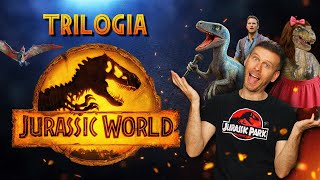 Trilogía JURASSIC WORLD resumida por Hache