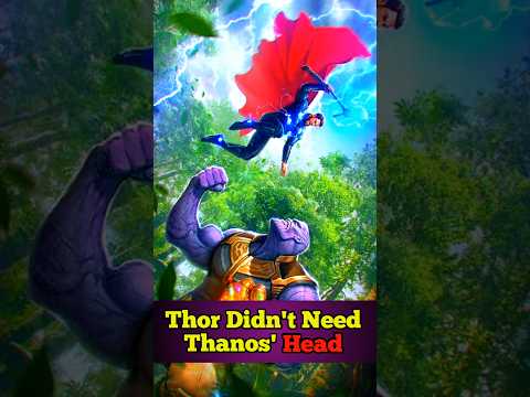 Even Infinity Power Couldn't Stop Thor 👊🏻🔨😯