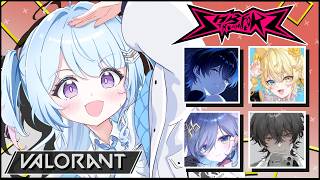 【VALORANT】20:00から第6回大会練習✨ とにかく元気に、気持ちで勝つ！！！【 水縹うる / 猫乃にゃた / 鴉羽そら / 久我レ