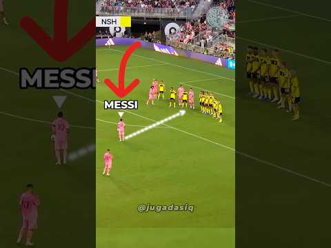 El Tiro Libre Más Inteligente de Messi🧠