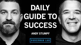 Thumbnail for the video "The Mental Frame & Specific Daily Actions to Succeed | Andy Stumpf" from Andrew Huberman
