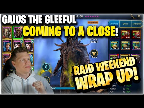 When is next fusion? Gaius WRAPPING UP! | RAID Shadow Legends