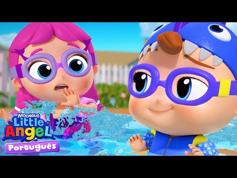 Sou um Tubarãozinho! 🦈😱 | Little Angel Brasil | Músicas Infantis em Português