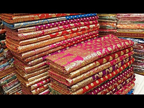 1000 रुपए वाली साड़ी | मात्र 45 रुपए से साड़ी | हैवी साड़ी Surat Work Saree | Saree Factory Live
