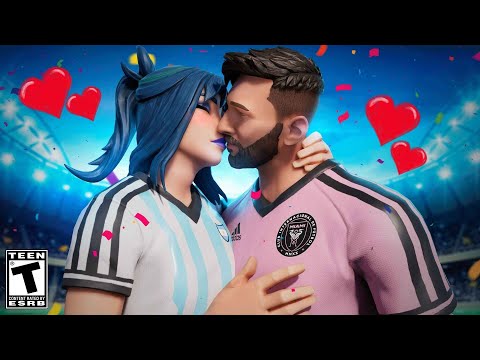 Messi Falls in Love – A SAD Love Life.. Fortnite