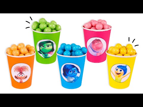 SORPRESAS y COLORES con INSIDE OUT 🌈 Videos para niños