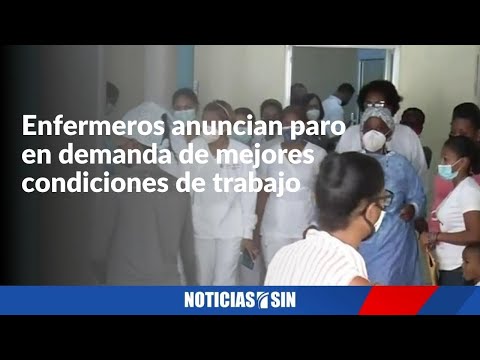 Enfermeros paralizarán labores en demanda de mejores condiciones