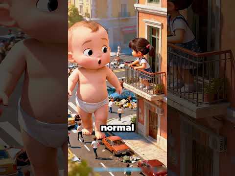 Me convertí en un bebé gigante 😱