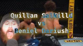 THE MMA GURU Reacts to Quillan Salkilld vs Beniel Dariush