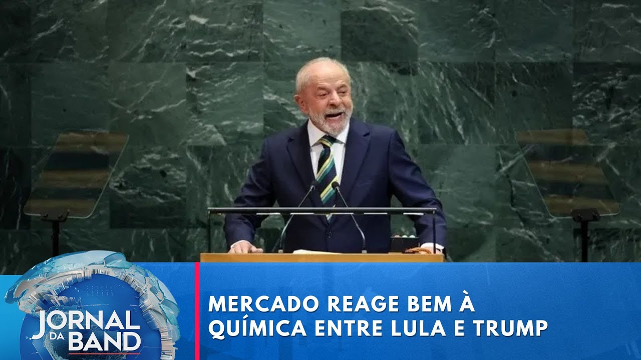 Mercado reage bem à química entre Lula e Trump