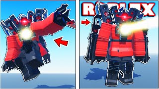 NEW UPGRADED TITAN SPEAKERMAN & TITAN SPEAKERMAN MORPHS IN SKIBIDI TOILET TEST REALM! | ROBLOX