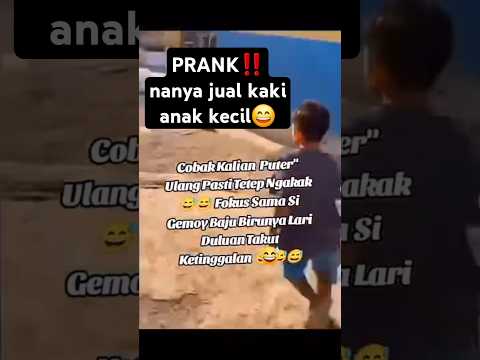 Anak Pinter‼️yang baju biru langsung gerak cepat😄#prank #ngakak