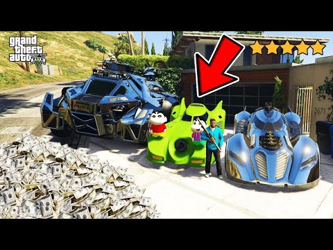 Shinchan & Franklin Rescued Chop And Buy Monster Truck and Diamond Car Earn $1000,000,000 in gta 5