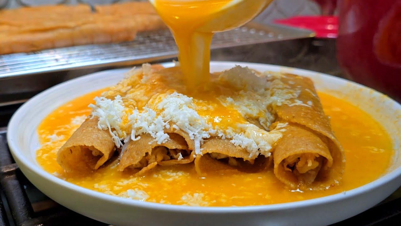 The addictive flautas you'll make on repeat - Rolled Tacos Recipe