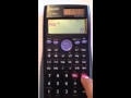 How to do csc sec and cot on Casio fx 300ES YouTube